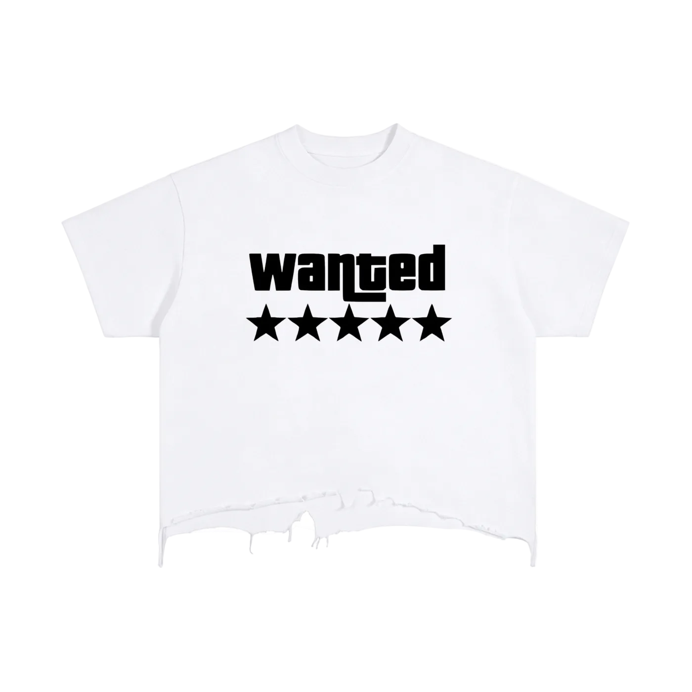 Vintage Wanted Boxy T-Shirt