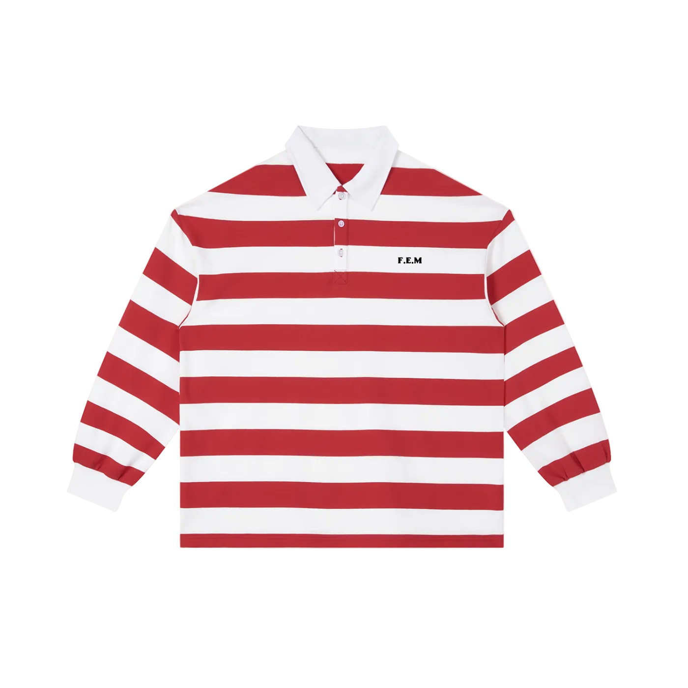 Vintage F.E.M Striped Polo Shirt