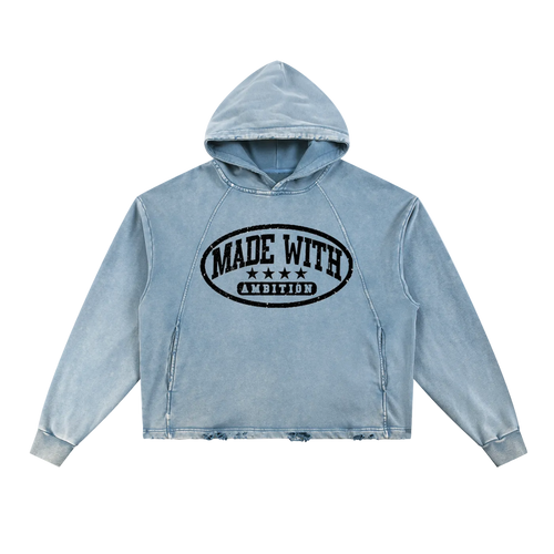 Vintage Ambition Frayed Hoodie