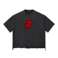 Vintage Red Cross Boxy T-Shirt