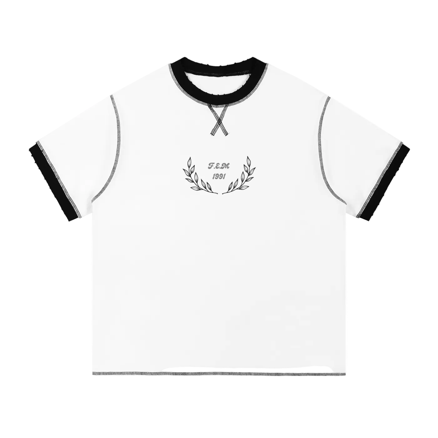 Vintage 1991 F.E.M Stitched T-Shirt