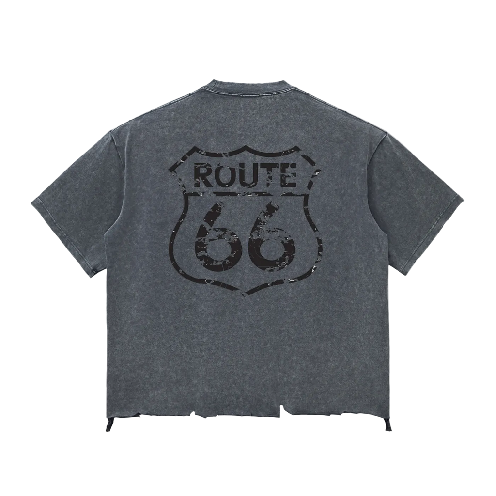 Vintage Route 66 Boxy T-Shirt